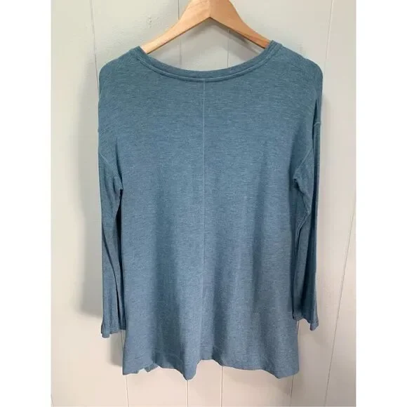 Soft Surroundings Live Soft Drop Shoulder Tunic Pullover Size XS - Picture 3 of 8